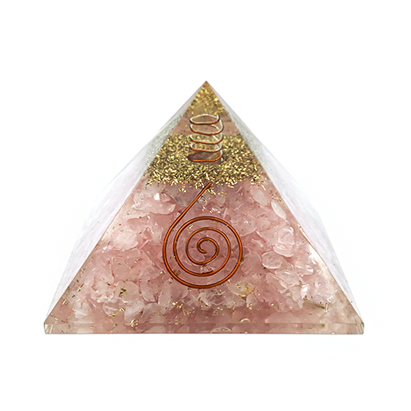 Πυραμίδα Οργονίτη (Orgonite) Ροζ Χαλαζίας – Ο λίθος της αγάπης