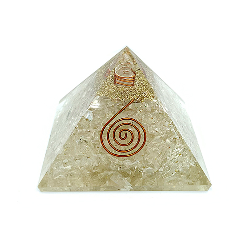 Πυραμίδα Οργονίτη (Orgonite) Λευκός Χαλαζίας – Ο βασιλιάς των λίθων
