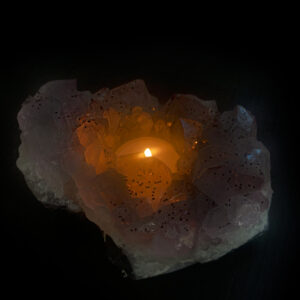 Βάση ρεσώ Αμέθυστος (με οξειδώσεις Αιματίτη) - Ο λίθος της ηρεμίας και της πίστης