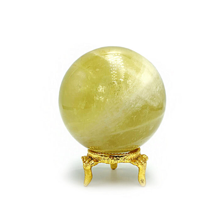 Σφαίρα Κιτρίνης (Citrine) – Ο λίθος της ευημερίας και του πλούτου