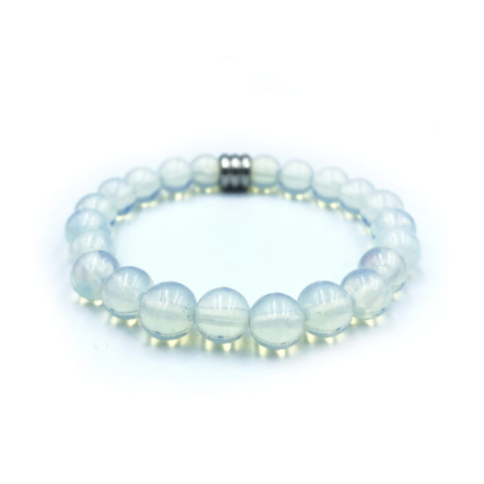 Βραχιόλι Φεγγαρόπετρας 8mm - Ο λίθος της διαίσθησης