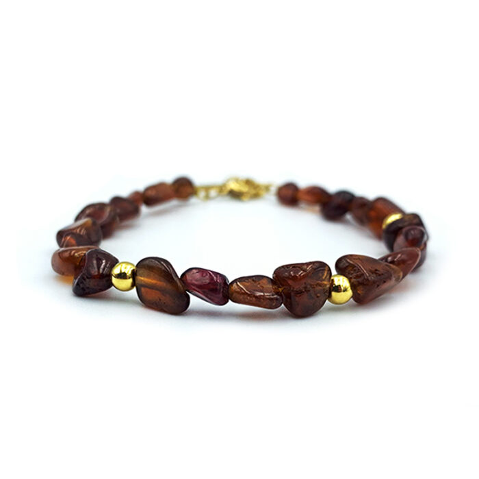 Χειροποίητο Βραχιόλι με Καρνεόλη – Ο λίθος του πάθους