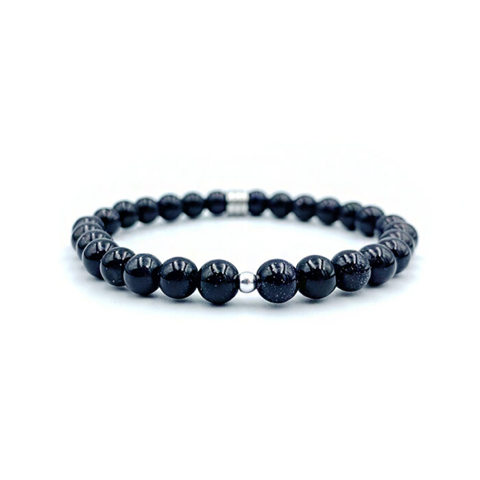 Βραχιόλι Μπλε Χρυσόλιθος 6mm – Ο λίθος της θετικότητας