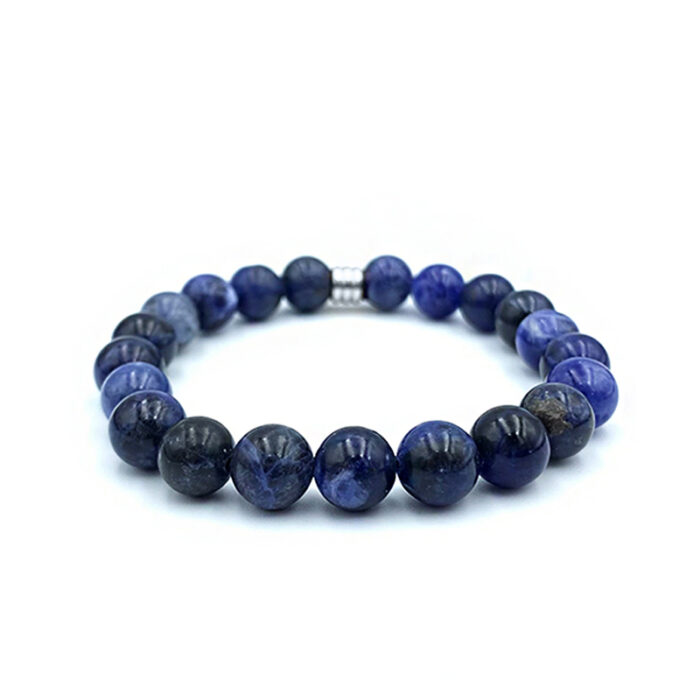 Βραχιόλι Σοδαλίτη 8mm – Ο λίθος της εμπιστοσύνης