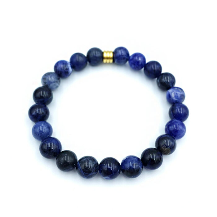 Βραχιόλι Σοδαλίτη 8mm - Ο λίθος της εμπιστοσύνης