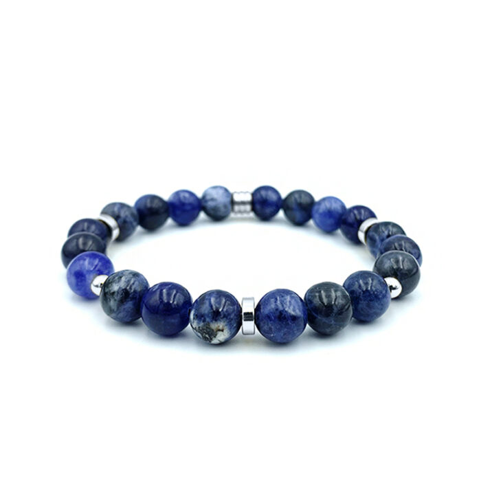 Βραχιόλι Σοδαλίτη 8mm – Ο λίθος της εμπιστοσύνης