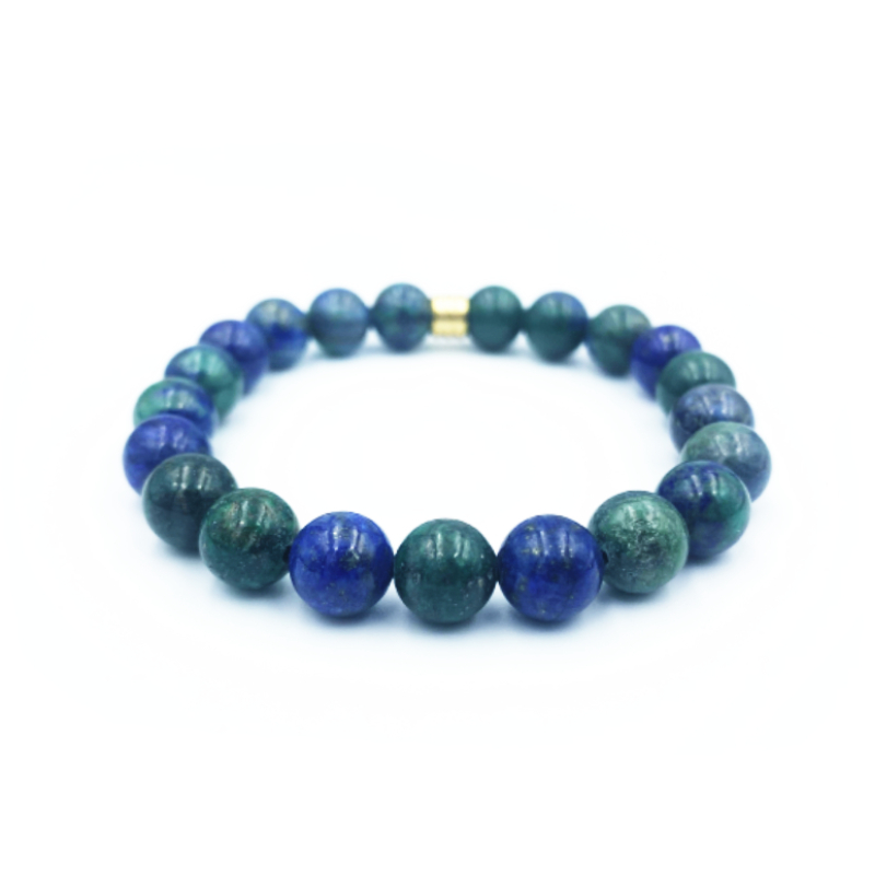 Βραχιόλι Αζουρίτης 8mm – Ο πνευματικός καθοδηγητής