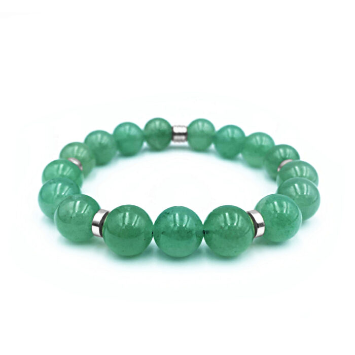 Βραχιόλι Πράσινη Αβεντουρίνη 10mm – Ο λίθος της τύχης