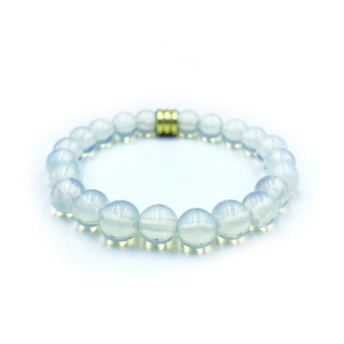Βραχιόλι Φεγγαρόπετρας 8mm – Ο λίθος της διαίσθησης