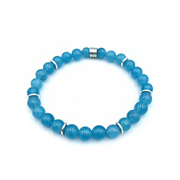 Βραχιόλι Αμαζονίτης 6mm – Ο λίθος της έμπνευσης - Image 2