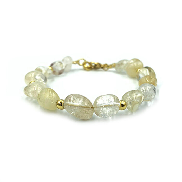 Χειροποίητο βραχιόλι Κιτρίνης – Ο λίθος του πλούτου και της ευημερίας