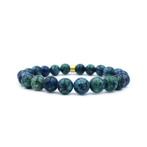 Χειροποίητο Βραχιόλι Ίασπις του Ωκεανού (Ocean Jasper) 8mm – Ο λίθος του αυτοελέγχου