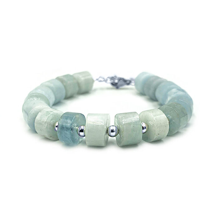 Χειροποίητο Βραχιόλι με Ακουαμαρίνα (Aquamarine) – Ο λίθος της αφοσίωσης και της ανιδιοτελούς αγάπης