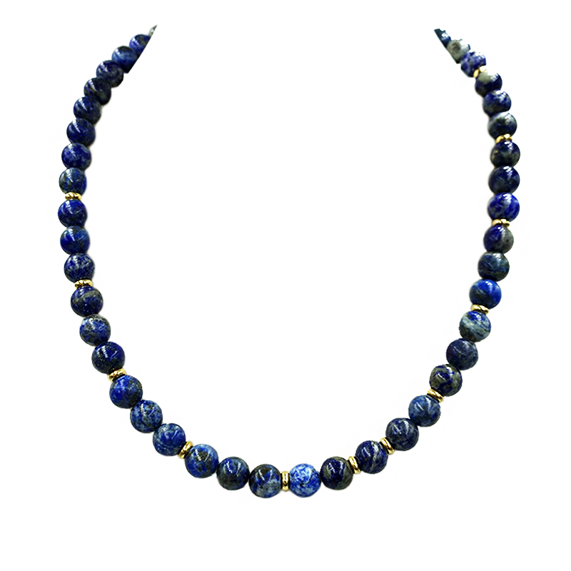 Χειροποίητο κολιέ Λάπις Λάζουλι – Ο λίθος της αυτοπεποίθησης