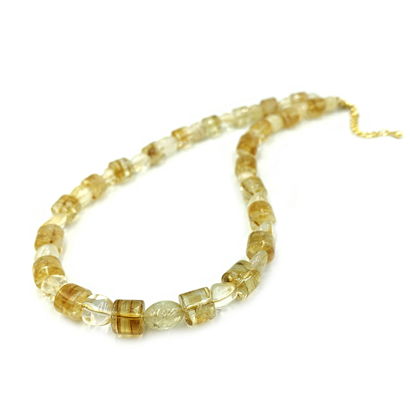 Χειροποίητο κολιέ Κιτρίνης – Ο λίθος του πλούτου και της ευημερίας - Image 2