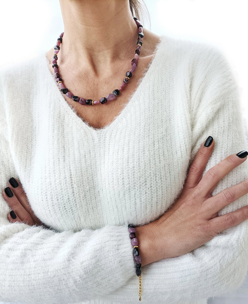 Χειροποίητο κολιέ Ρουμπίνι – Ο πολύτιμος λίθος του πάθους και της αγάπης - Image 6