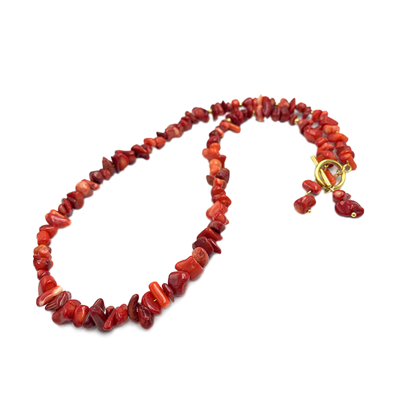 Χειροποίητο κολιέ με Κοράλλι (Coral) – Δύναμη από τα Βάθη της Θάλασσας - Image 2