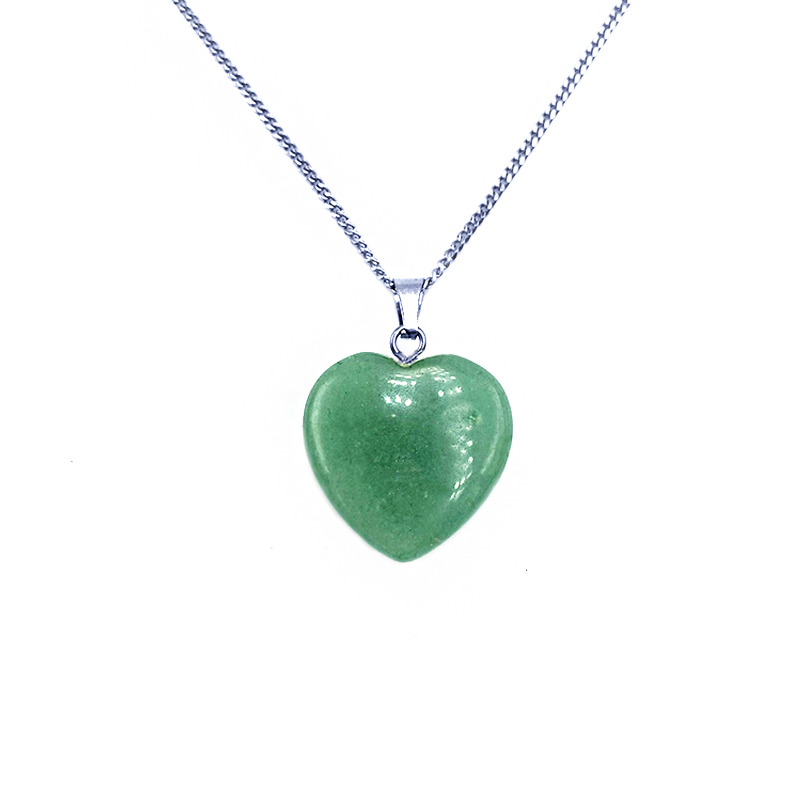 Φυλαχτό καρδιά με Πράσινη Αβεντουρίνη – Ο λίθος της τύχης