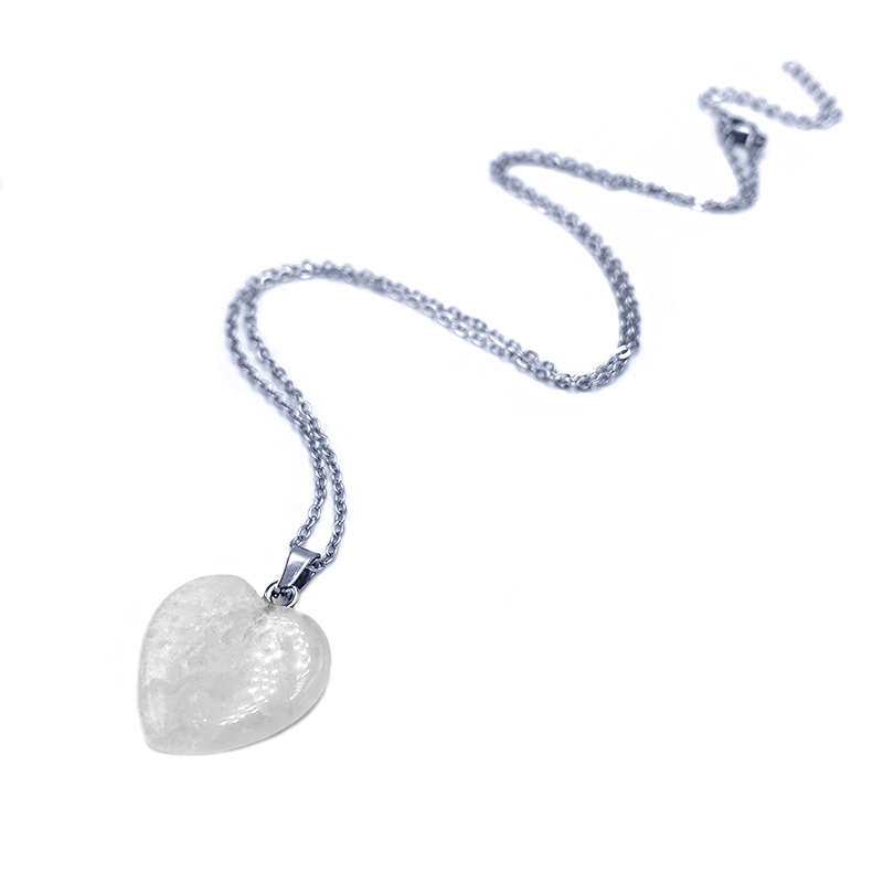 Φυλαχτό καρδιά Λευκός Χαλαζίας – Ο βασιλιάς των λίθων - Image 2