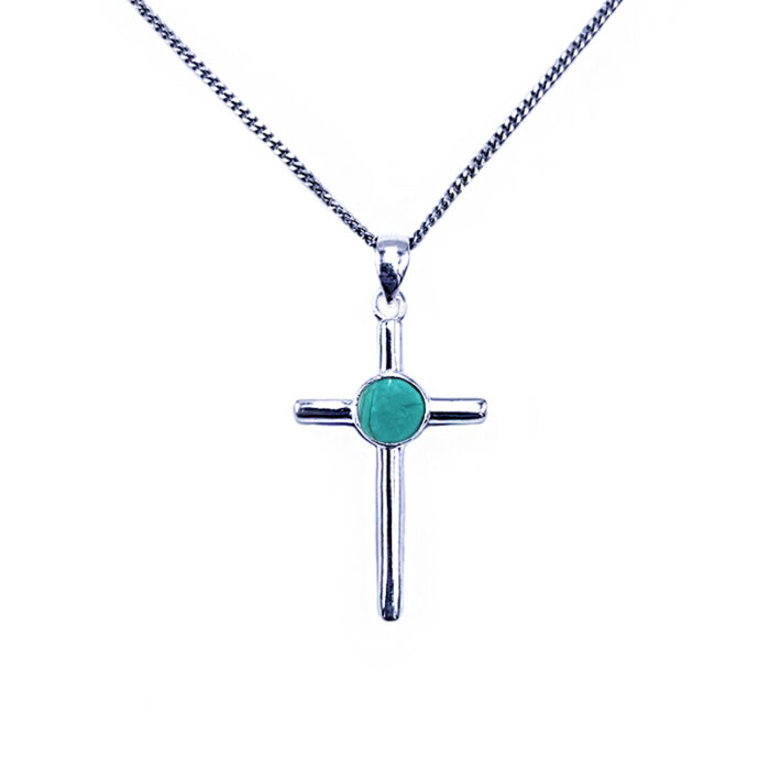 Χειροποίητος ασημένιος σταυρός Χαολίτης