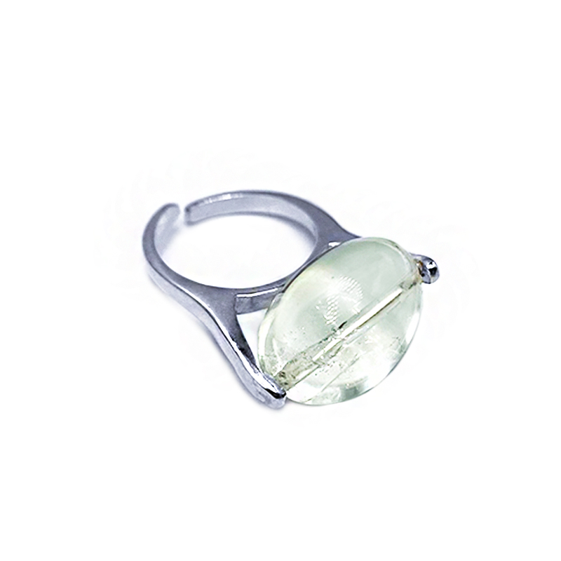 Χειροποίητο ασημένιο δαχτυλίδι Λευκός Χαλαζίας – Ο βασιλιάς των λίθων - Image 2