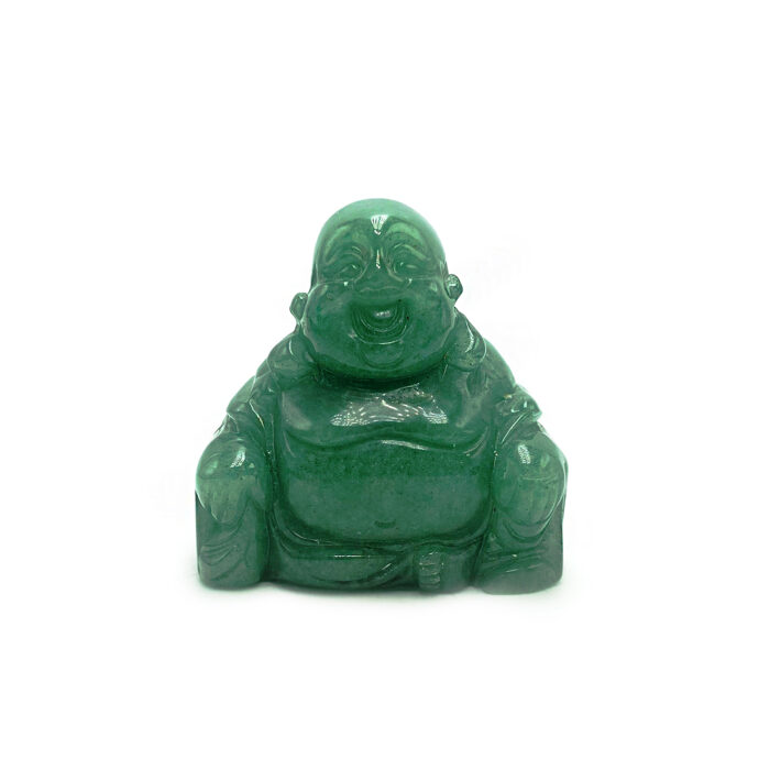 Βούδας (μεσαίος) από Πράσινη Αβεντουρίνη – Ο λίθος της τύχης