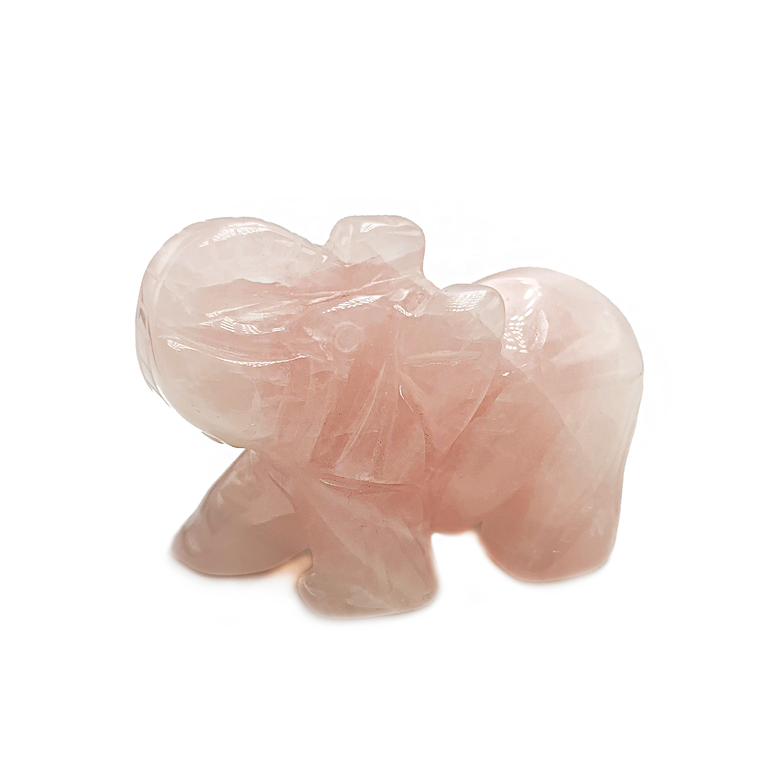 Ελεφαντάκι (μεγάλο) Ροζ Χαλαζίας – Ο λίθος της αγάπης - Image 2