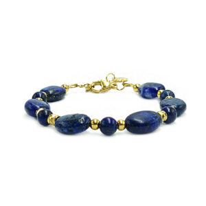 Χειροποίητο βραχιόλι Λάπις Λάζουλι (Lapis Lazuli) – Ο λίθος της αυτοπεποίθησης